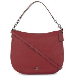 Coach Chelsea 32 Pebble Leather Hobo Handbag